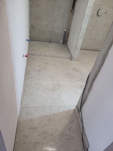 bad toilet 120cm klinker murværk