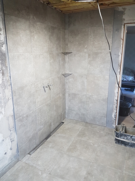 renovering af badeværelse fliser